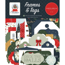 Frames & Tags, Christmas In The City - Carta Bella Cardstock Ephemera