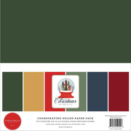 Christmas In The City - Carta Bella Solids Collection Kit 12"X12"