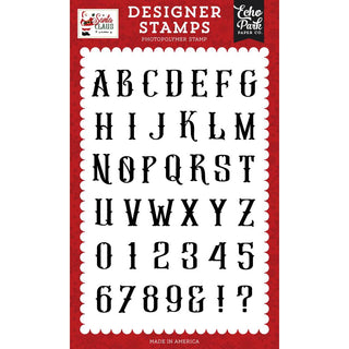 Antique Alphabet - Santa Claus Stamp Set