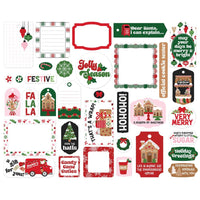 Frames & Tags, Santas Christmas Delivery - Echo Park Ephemera