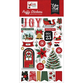 Santa Claus - Echo Park Puffy Stickers