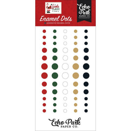 Santa Claus - Echo Park Adhesive Enamel Dots