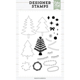 Christmas Trees - Echo Park Designer Stamp Set