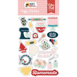 Mom's Kitchen - Echo Park Puffy Stickers