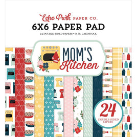 Mom's Kitchen - Echo Park Double-Sided Paper Pad 6"X6"