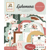 Icons, Feels Like Home - Carta Bella Cardstock Ephemera