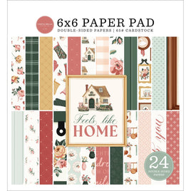 Feels Like Home - Carta Bella Double-Sided Paper Pad 6"X6"
