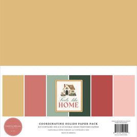 Feels Like Home - Carta Bella Solids Collection Kit 12"X12"