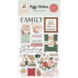 Feels Like Home -Carta Bella Puffy Stickers