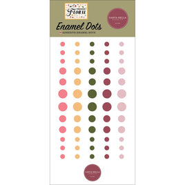 Pressed Floral - Carta Bella Adhesive Enamel Dots