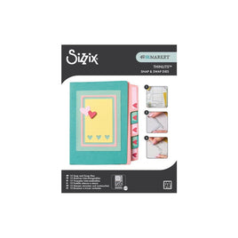 File Folders - Sizzix Thinlits Set 15/Pkg Snap and Swap by 49 and Market