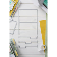 File Folders - Sizzix Thinlits Set 15/Pkg Snap and Swap by 49 and Market