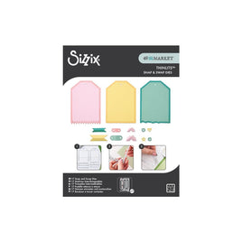 Large Tags - Sizzix Thinlits Set 17/Pkg, Snap and Swap by 49 and Market