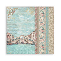 Venice City of Art - Stamperia Single-Sided Paper Pad 12"x12" 22/Pkg