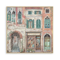Venice City of Art - Stamperia Single-Sided Paper Pad 12"x12" 22/Pkg