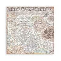 Venice City of Art - Stamperia Single-Sided Paper Pad 12"x12" 22/Pkg