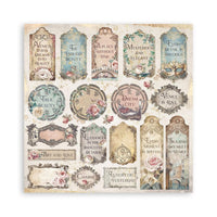 Venice City of Art - Stamperia Single-Sided Paper Pad 12"x12" 22/Pkg