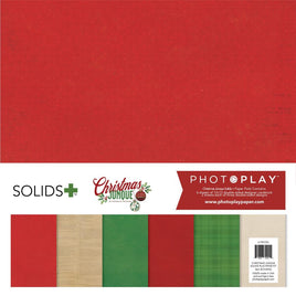 Christmas Junque - PhotoPlay Solids+ Paper Kit 12"X12"
