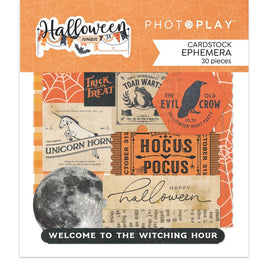 Halloween Junque - PhotoPlay Ephemera Cardstock Die-Cuts