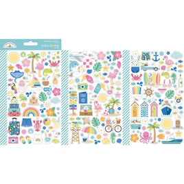 Summer Fun - Doodlebug Mini Stickers