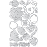 Best Fishes, Summer Fun - Doodlebug Doodle Cuts Dies