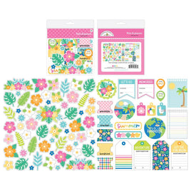 Summer Fun - Doodlebug Bits & Pieces Die-Cuts