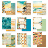 Beach Vibes - 49 And Market Collection Pack 6"X8"