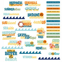Beach Vibes - 49 And Market Chipboard Set