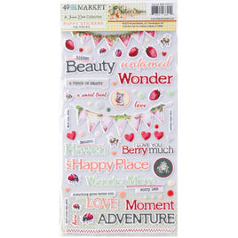 Nature's Haven - 49 And Market Puffy Stickers