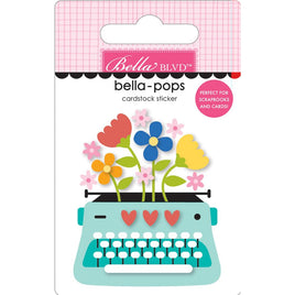 Here's The Story - Bella Blvd Documented Bella-Pops 3D Stickers