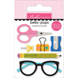 Desk Notes - Bella Blvd Documented Bella-Pops 3D Stickers