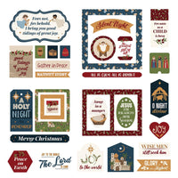 Silent Night - PhotoPlay Ephemera Cardstock Die-Cuts