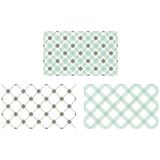 Tartan - Sizzix Clear Stamp Set By 49 And Market 2/Pkg