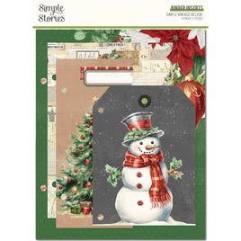 Simple Vintage Believe - Simple Stories Binder Inserts 6"X8"