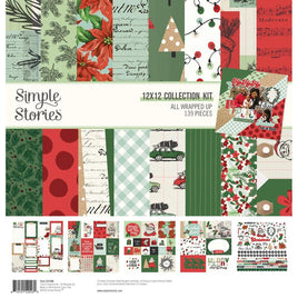 All Wrapped Up - Simple Stories Collection Kit 12"X12"