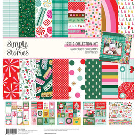 Hard Candy Christmas - Simple Stories Collection Kit 12"X12"