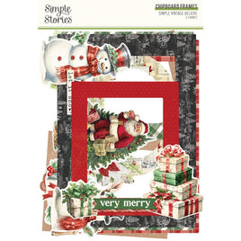 Simple Vintage Believe - Simple Stories Chipboard Frames