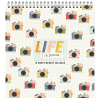 Life In Photos - Simple Stories 12-Month Memory Calendar