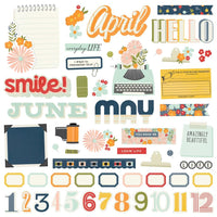 Life In Photos - Simple Stories 12-Month Memory Calendar