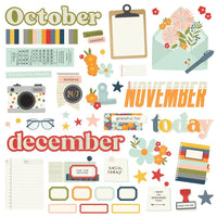 Life In Photos - Simple Stories 12-Month Memory Calendar
