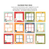 Life In Photos - Simple Stories 12-Month Memory Calendar
