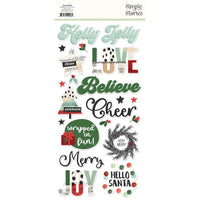 All Wrapped Up - Simple Stories Foam Stickers