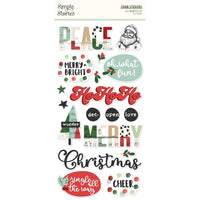All Wrapped Up - Simple Stories Foam Stickers
