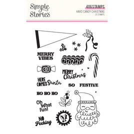 Hard Candy Christmas - Simple Stories Photopolymer Stamps