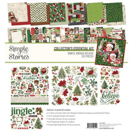 Simple Vintage Believe - Simple Stories Collector's Essential Kit 12"X12"