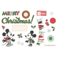 Say Cheese Classic Mouse Christmas - Simple Stories Simple Pages Page Pieces