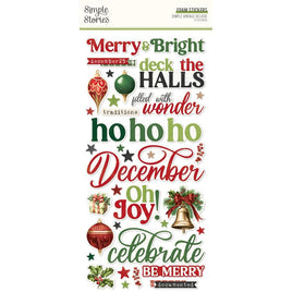 Simple Vintage Believe - Simple Stories Foam Stickers