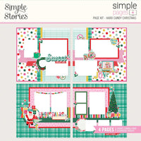 Hard Candy Christmas - Simple Stories Simple Pages Page Kit