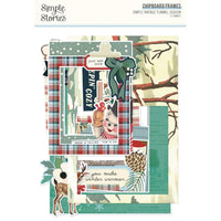 Simple Vintage Flannel Season - Simple Stories Chipboard Frames