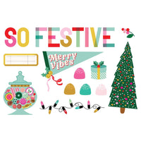 Hard Candy Christmas - Simple Stories Simple Pages Page Pieces